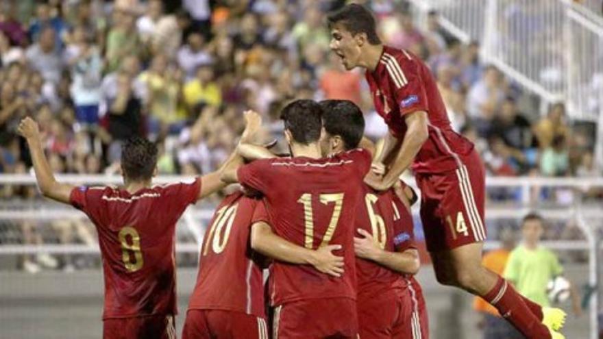 La Sub-19 ya está en España con el título europeo