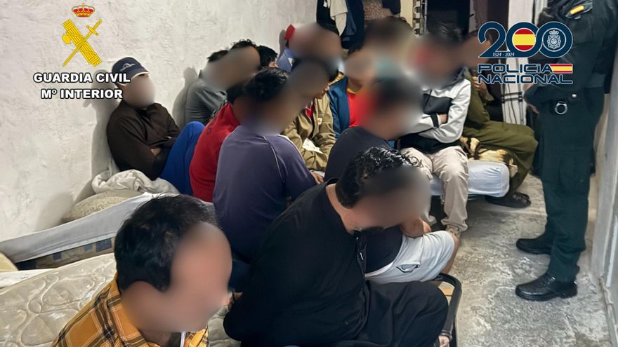 Así vivían las 45 personas liberadas por explotación laboral en una red con base en Aragón