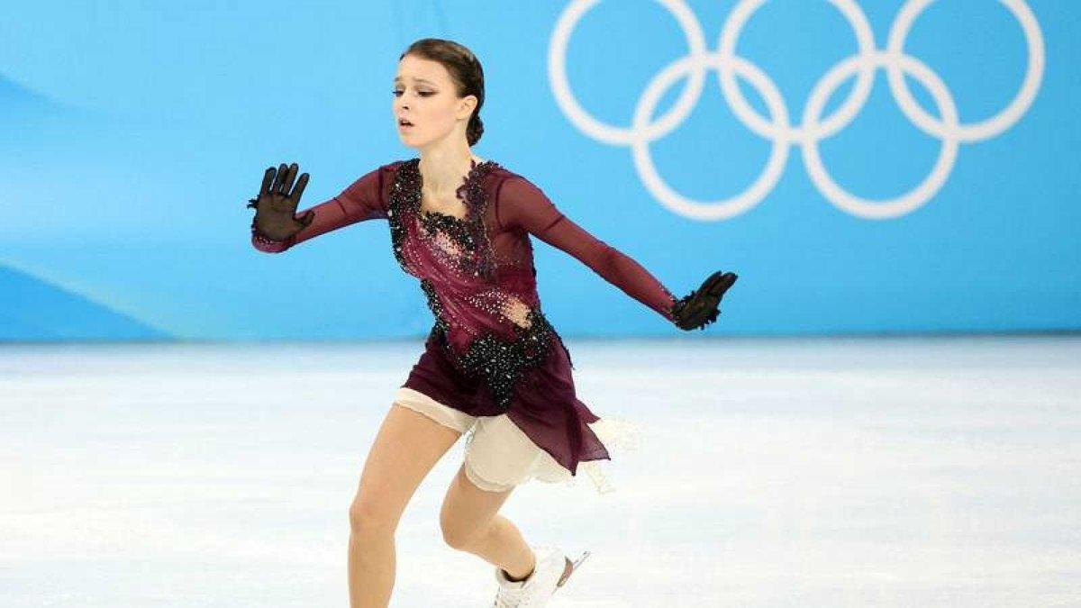 Anna Scherbakova, en los Juegos. Anna Scherbakova, en los Juegos.