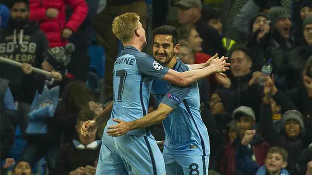 Gundogan le marcó un gol al Barcelona