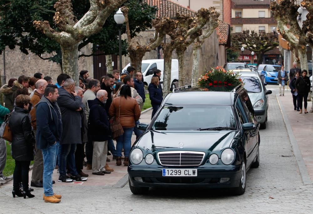 Funeral por Adrián ,Gancedo, víctima del apuñalamiento mortal de Villaviciosa