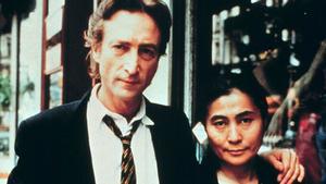 John Lennon y Yoko Ono, en Nueva York en 1980