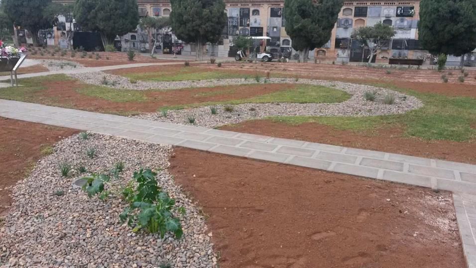 El cementerio de Valencia abre un río seco para depositar las cenizas