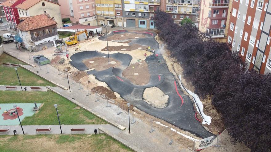 El circuito de bicis y patinetes de Villalegre abrirá en septiembre