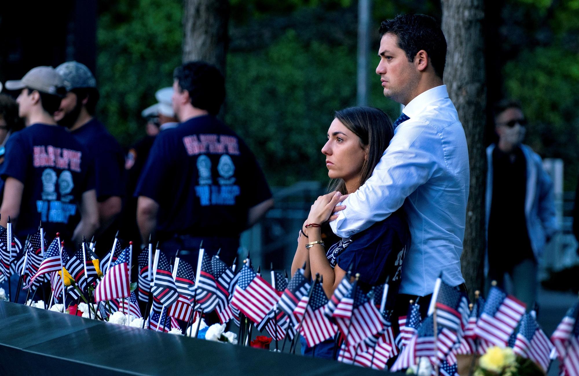 Acto de homenaje a las víctimas del 11-S en Nueva York