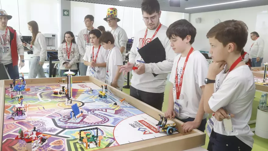 El equipo Legodima de Logroño gana la First Lego League de Aragón y La Rioja de la USJ