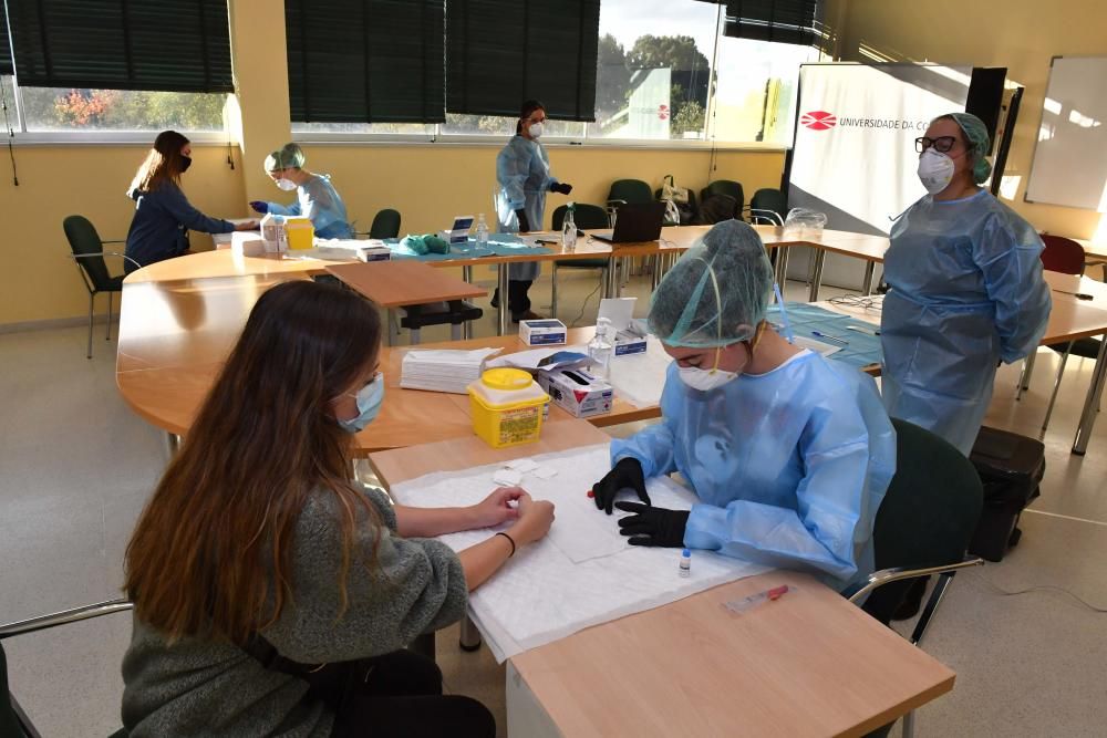 Arrancan los test serológicos en la Universidad