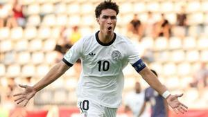 Noah Darvich protagonista con un gran gol en el Europeo sub19 con Alemania
