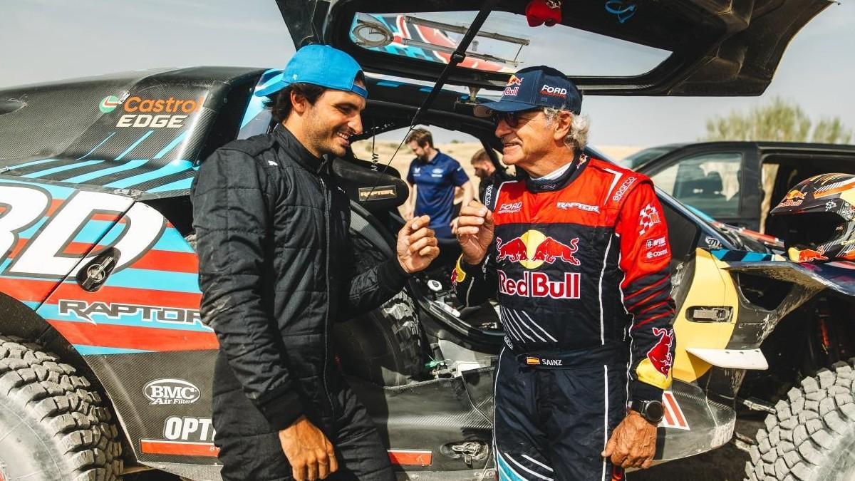 Carlos Sainz padre e hijo
