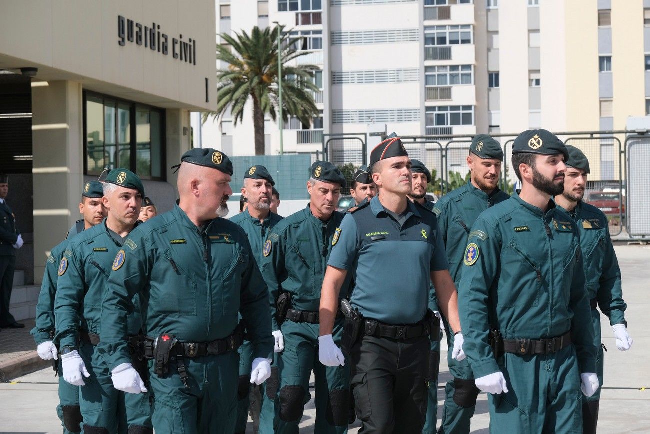 Día del Pilar en la comandancia de la Guardia Civil de Las Palmas