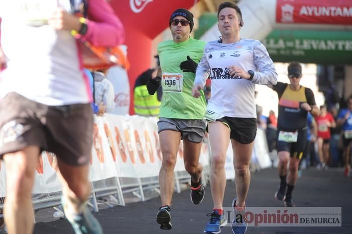 Maratón de Murcia: llegadas (III)