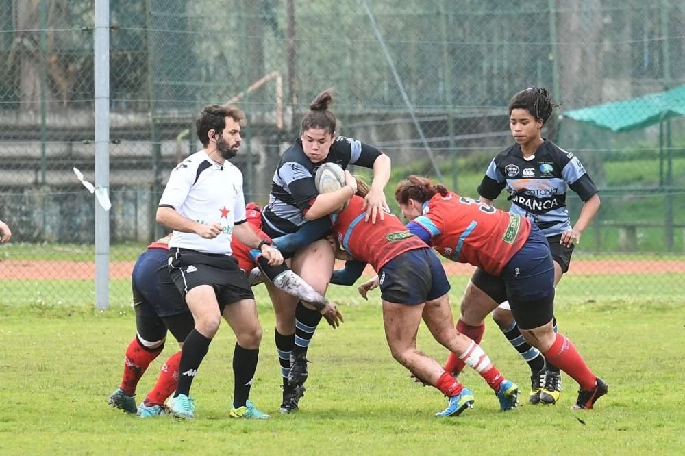 El CRAT femenino supera 22-10 al SanSe Rugby