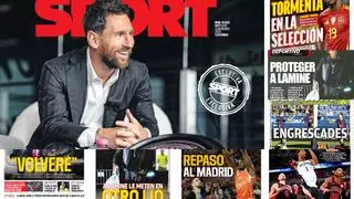 Estas son las portadas de la prensa deportiva de hoy