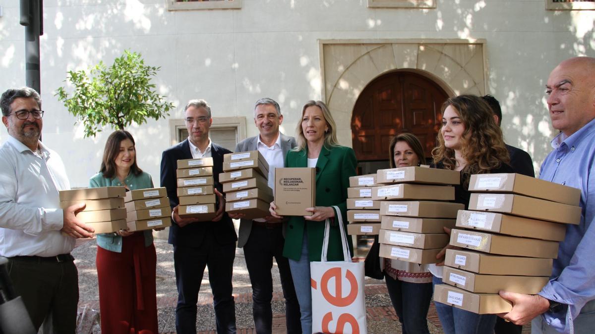 Las cajas serán enviadas a miembros de la sociedad civil de la Región.