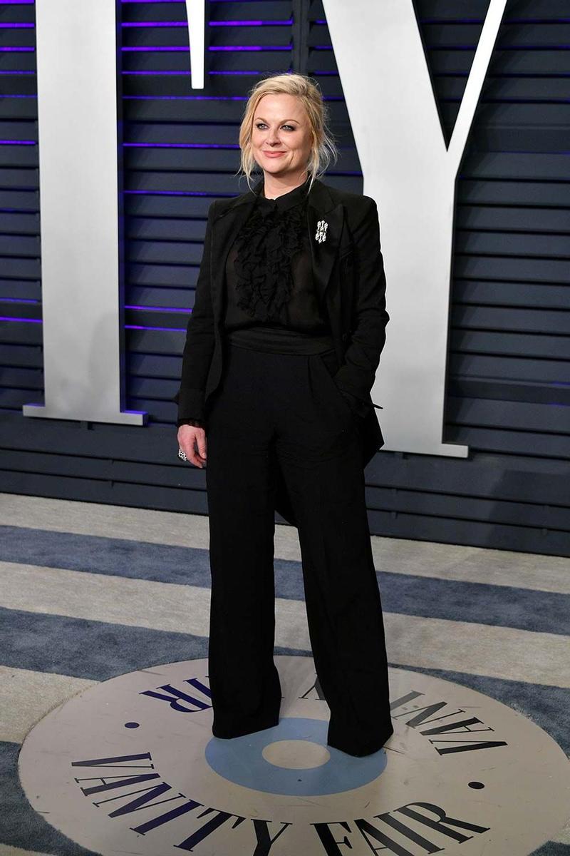 Amy Poehler, en la fiesta Vanity Fair post Oscars 2019