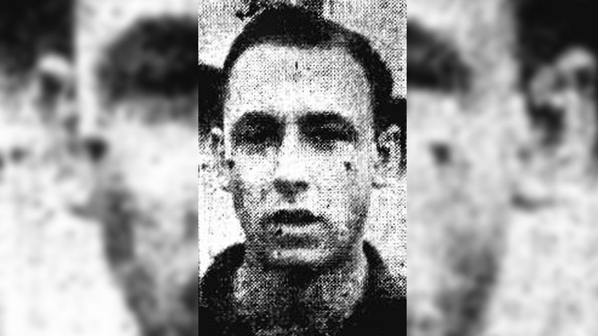 Una imagen de Joan Millet a finales de 1951, cuando jugó en la SD Plus Ultra, en Segunda División