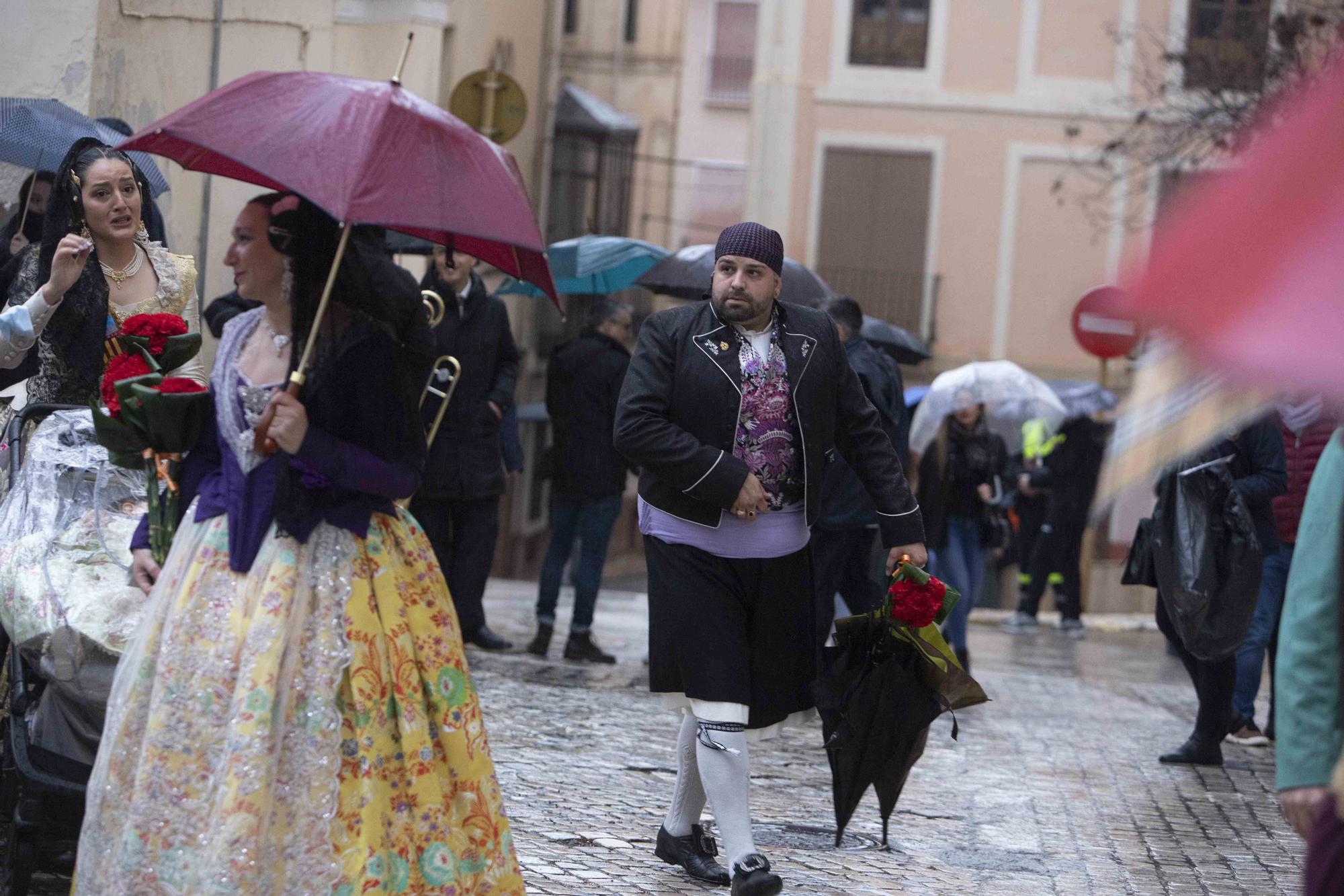 Una Ofrenda pasada por agua en Xàtiva