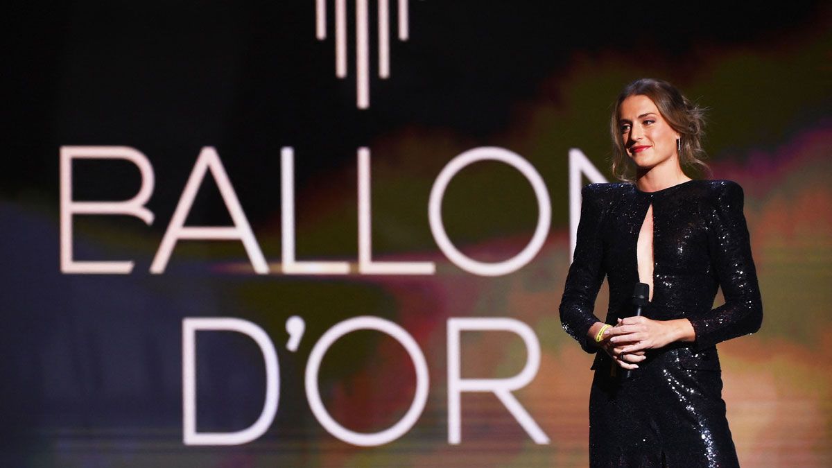 Alexia, protagonista de la noche en el Balón de Oro 2021