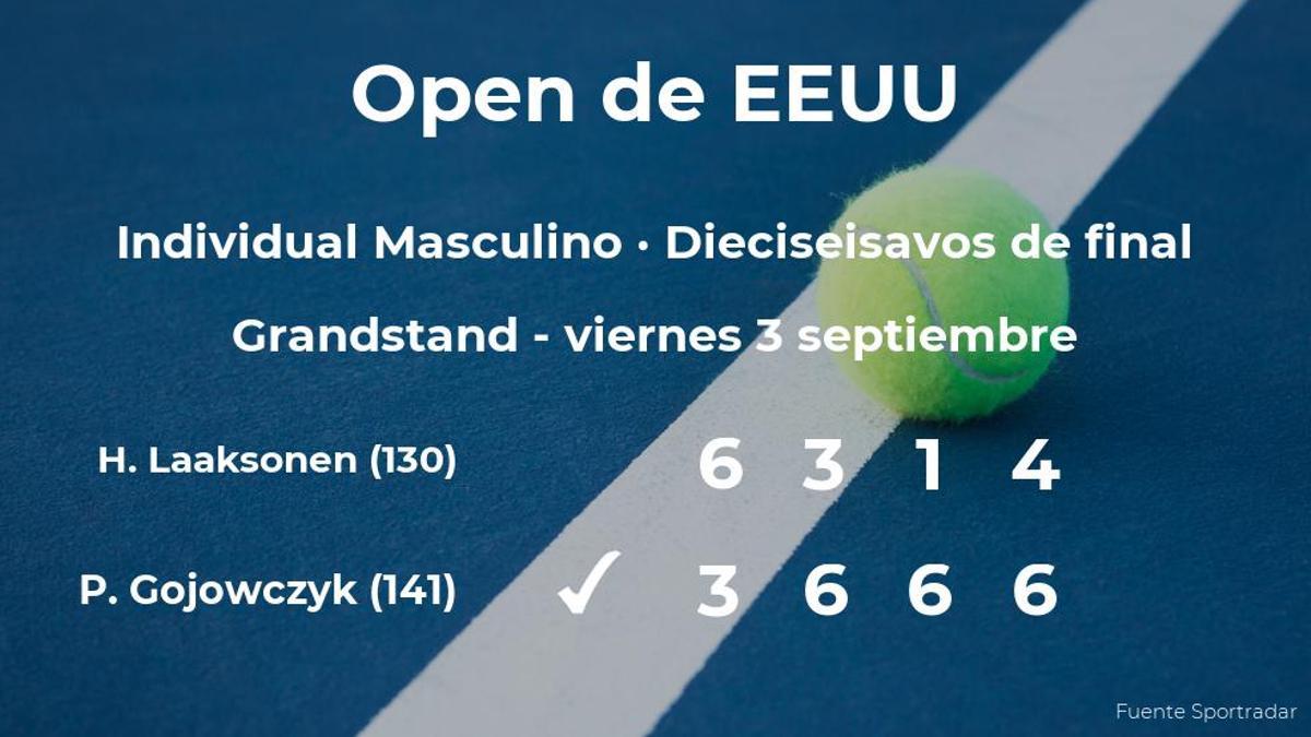 Peter Gojowczyk estará en los octavos de final del US Open