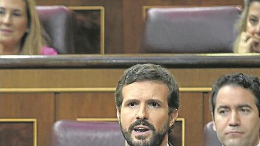 Pedro Sánchez y Casado vuelven a elevar la crispación política