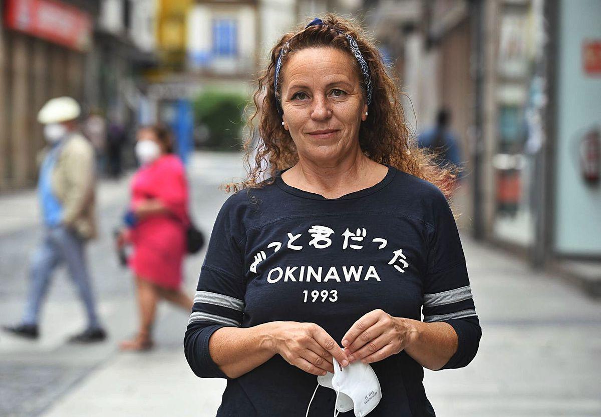 La denunciante Carmen Pico Abad, ayer.