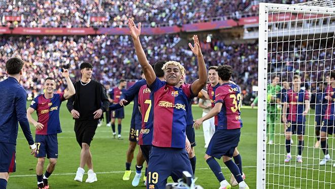 El Barça gana el clásico ante el Real Madrid en el Olímpic Lluís Companys