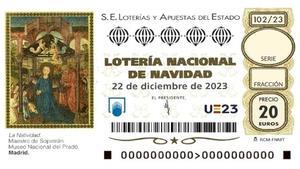 Décimo Lotería Navidad 2023