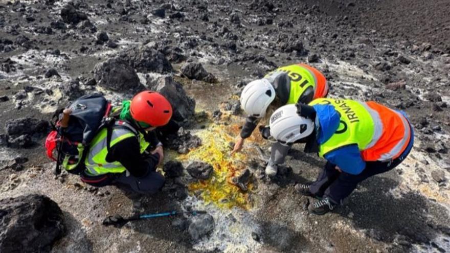 El CSIC estudia el impacto que tuvo la erupción del volcán en el terreno de La Palma