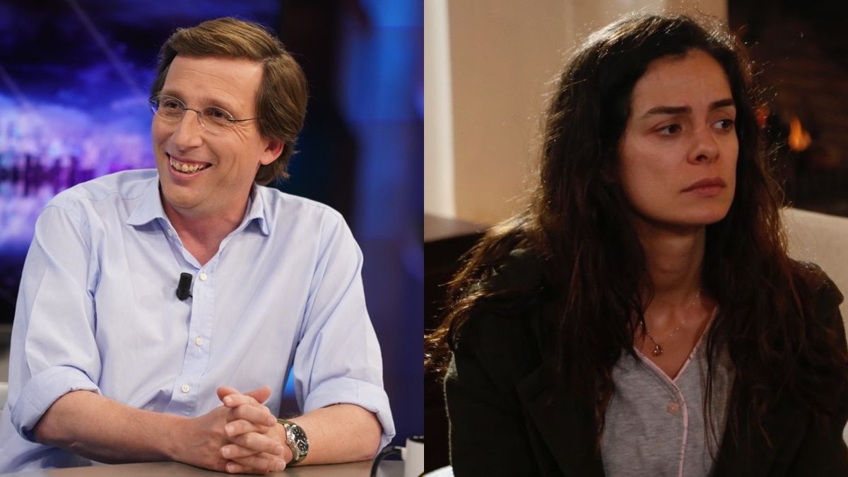 Almeida en 'El Hormiguero' y una escena de 'Mujer'