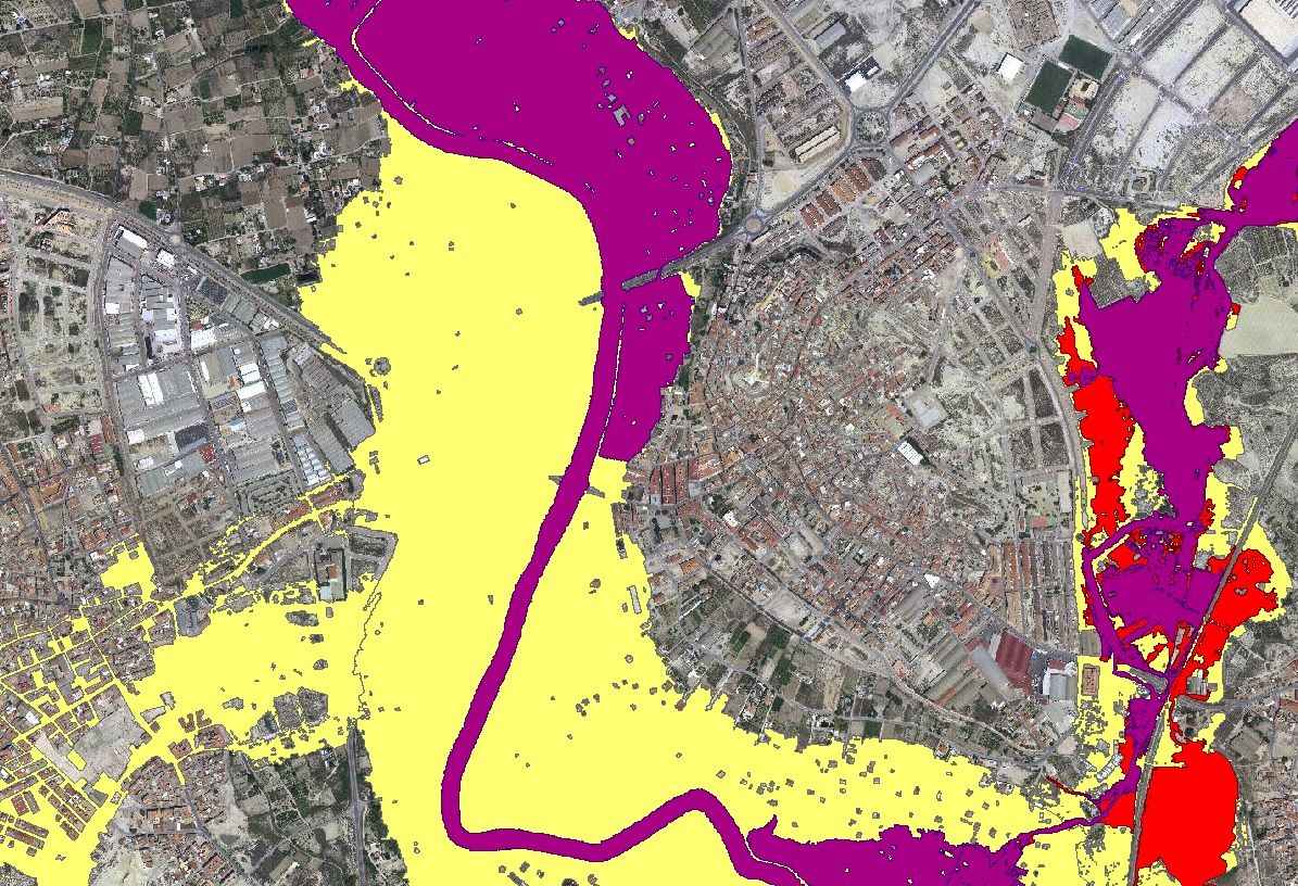 Zonas inundables de Lorquí
