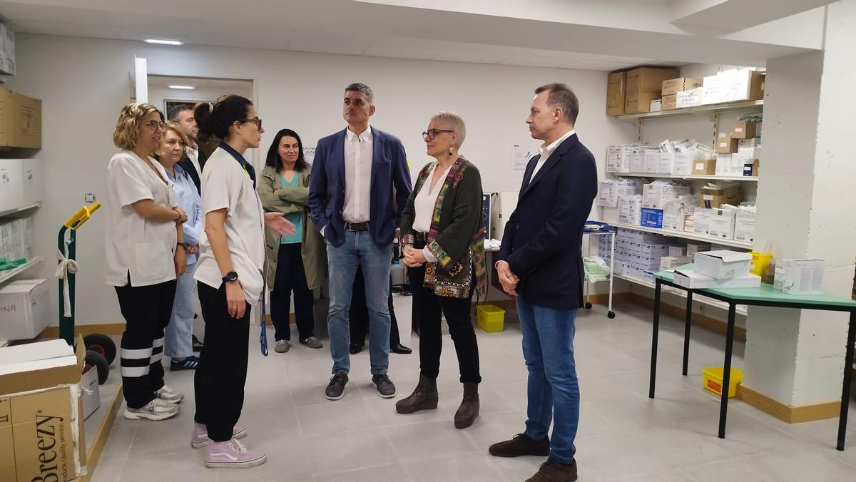 Nuevos almacenes del Centro de Salud de Llanes