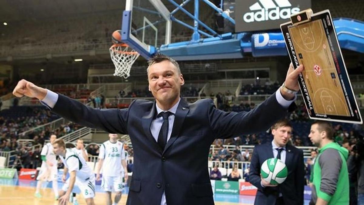 Jasikevicius es el asistente de Gintaras Krapikas