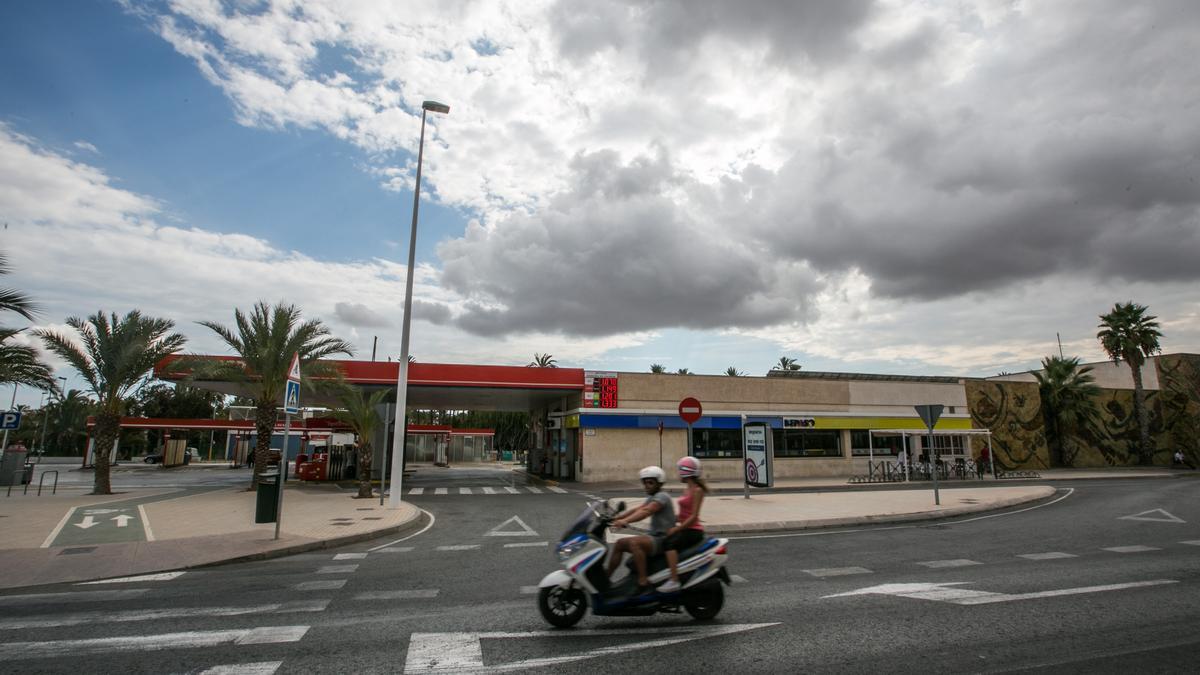 La gasolinera de la estación de autobuses