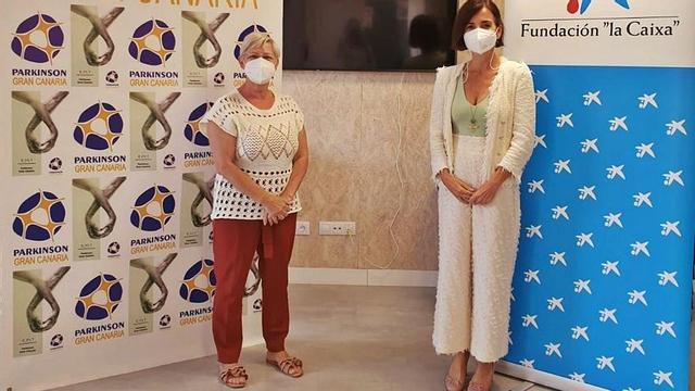 María Luisa Alemán con la Asociación del Parkinson. | | LP/DLP
