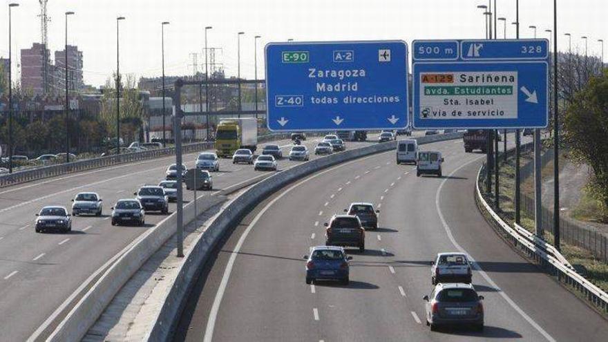 Carretera en Zaragoza