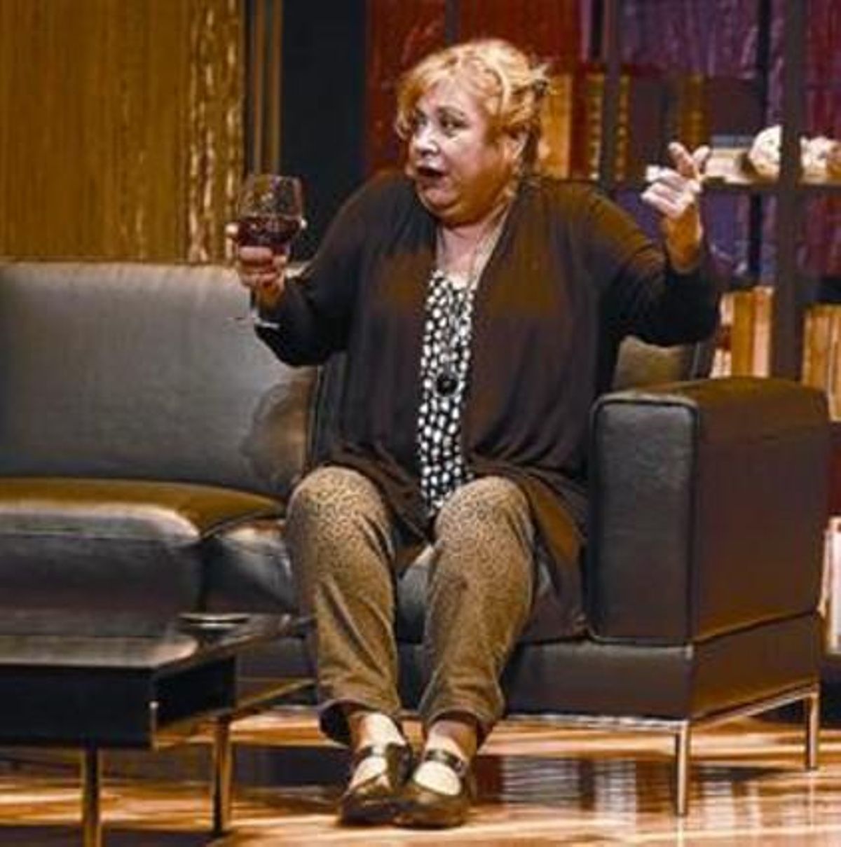 Mercè Arànega, en una escena de ’Bona gent’. Mercè Arànega, en una escena de ’Bona gent’.