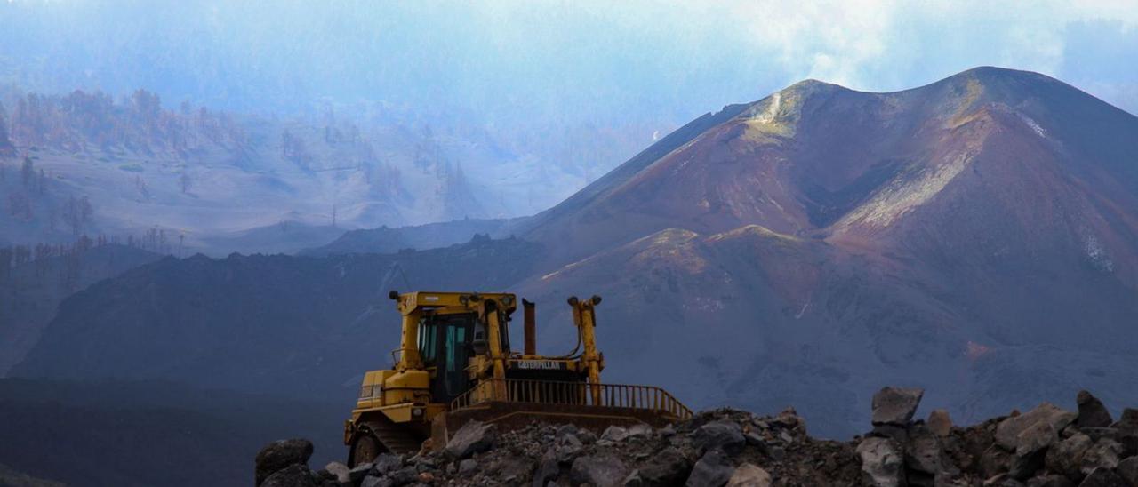 Volcán Tajogaite.