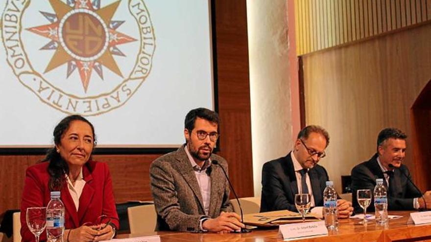 Moment de l&#039;acte oficial d&#039;inici del curs acadèmic