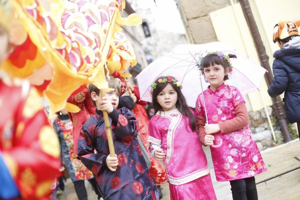 Celebración Año Nuevo chino en Avilés