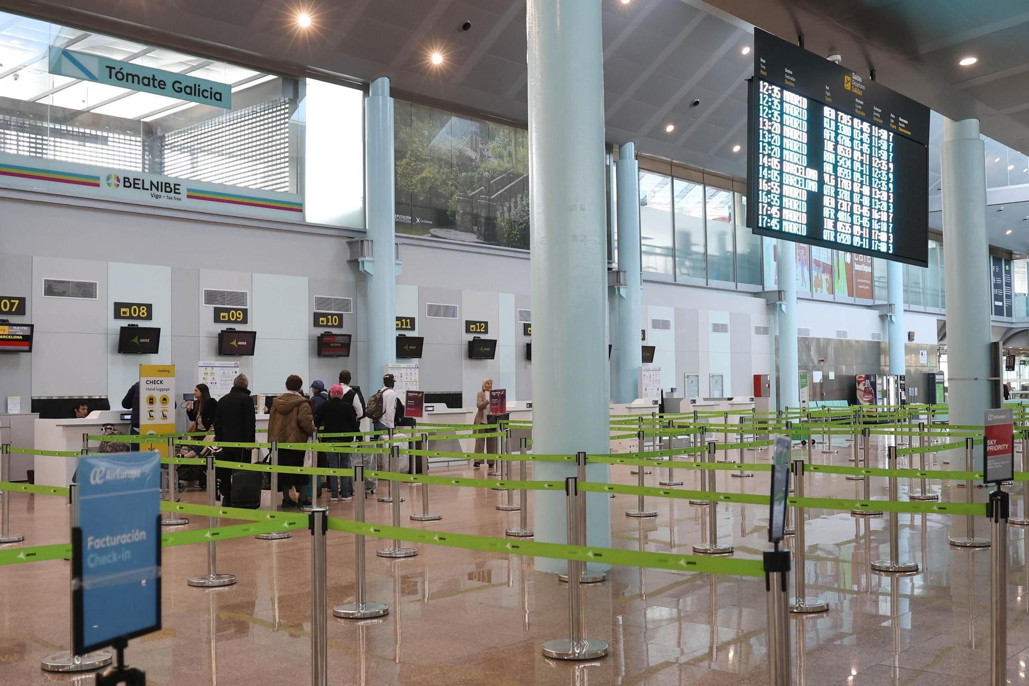 El aeropuerto de Vigo se prepara para despedirse hasta junio