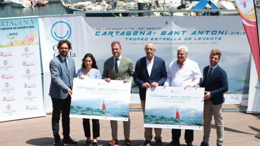 La Regata Cartagena-Ibiza cumple 33 años con 22 barcos