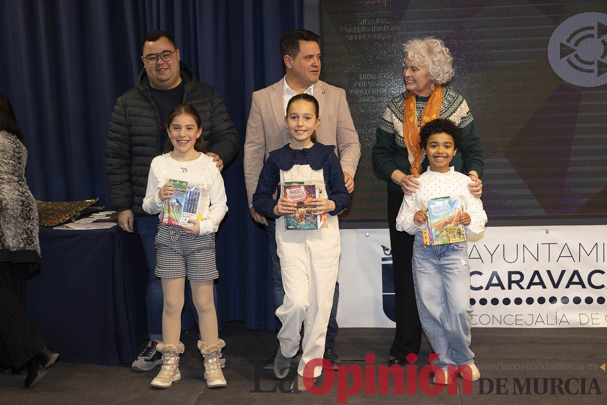 Entrega de los premios por el 'Día de la Fraternidad' en Caravaca