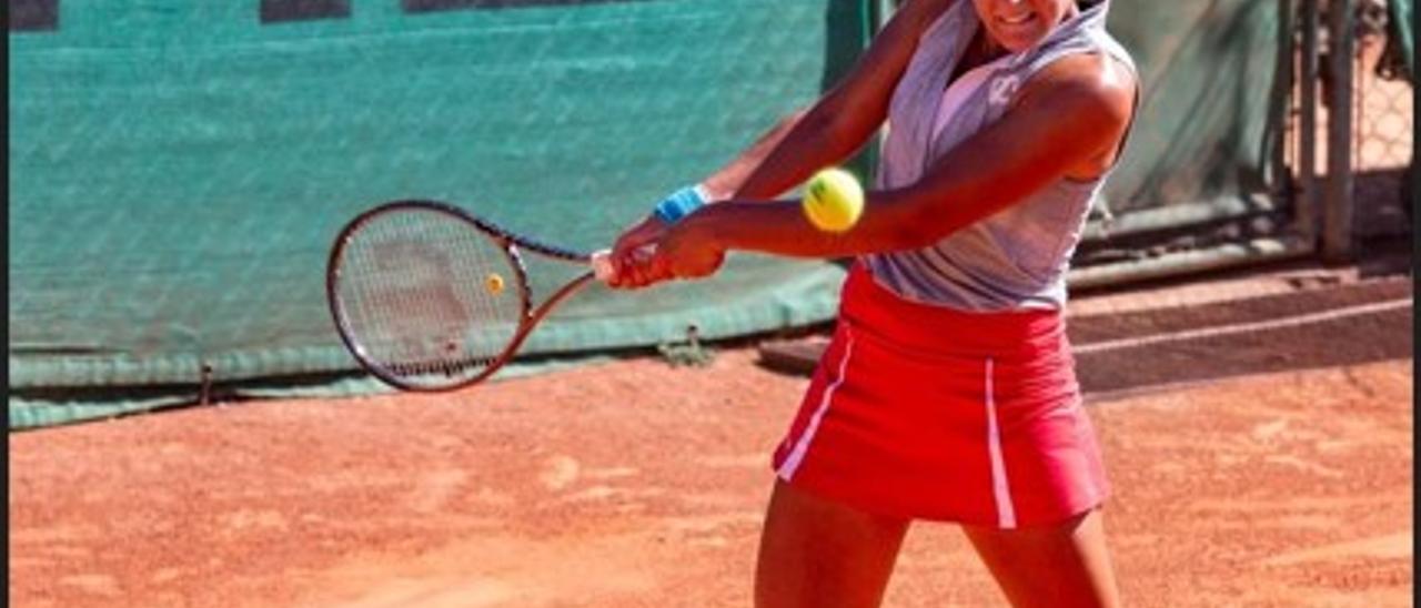 Ángela Fita en el torneo de Perugia.