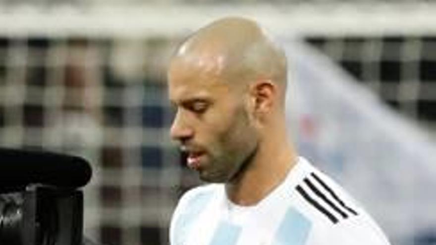 Mascherano amb l&#039;Argentina