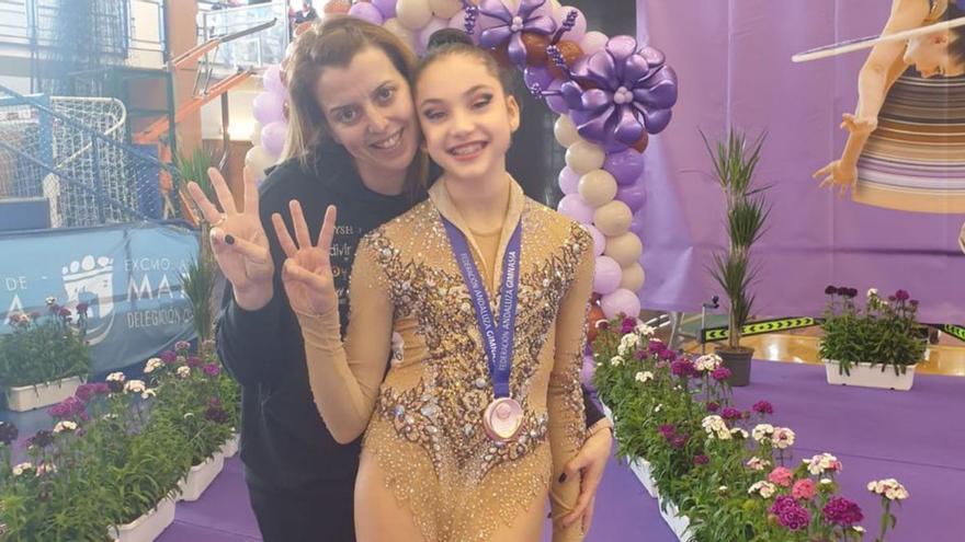Flavia García, bronce en cinta en el Torneo Junior de Marbella