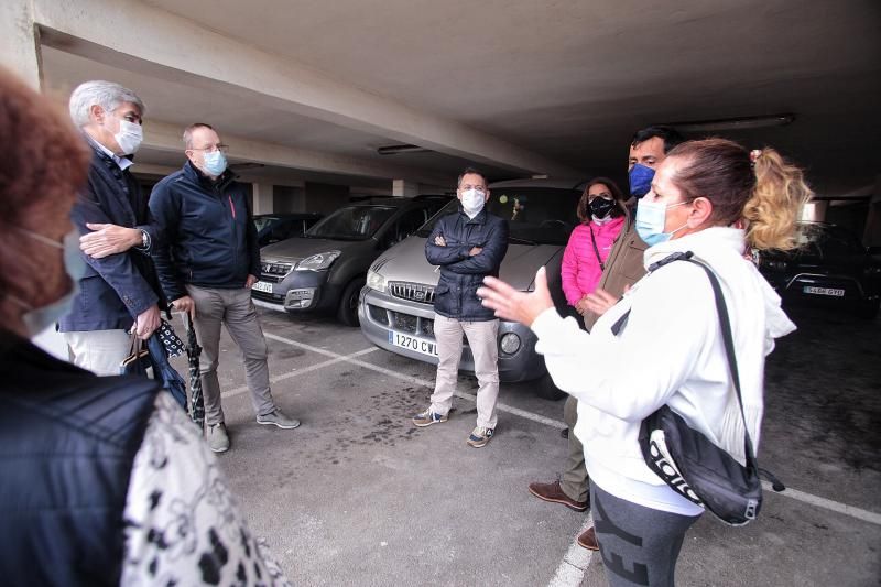 Visita a las viviendas de San Pío