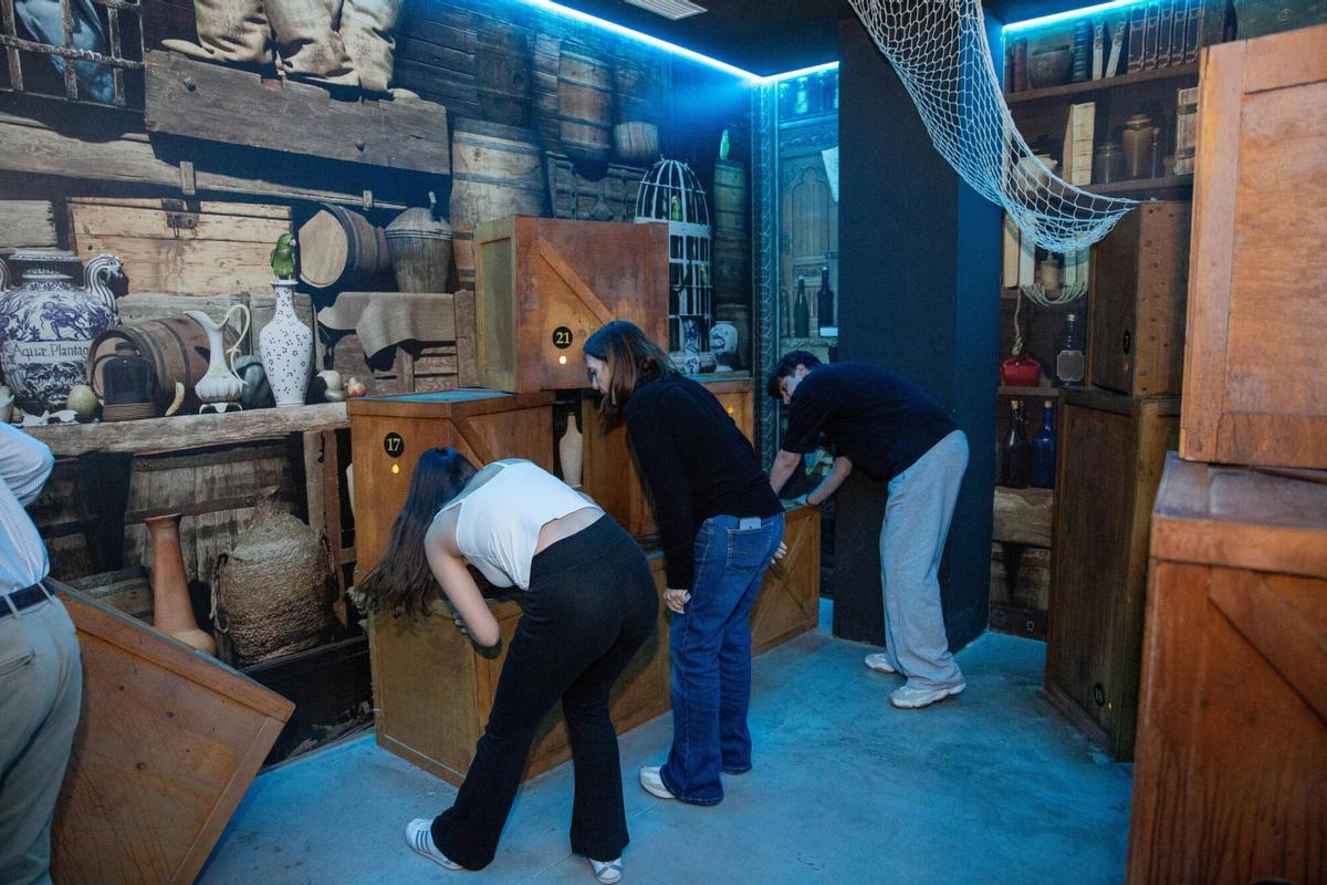 TERRASSA 05/11/2025 La moda de los Action Games , este es el último planazo inmersivo viral . Gameside Terrassa, juegos de acción FOTO ELISENDA PONS