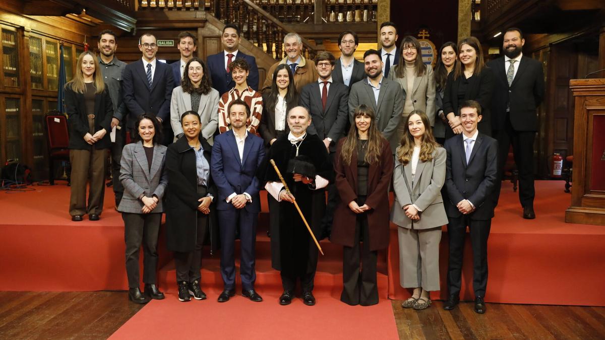 EN IMÁGENES: La Universidad de Oviedo celebra Santo Tomás de Aquiino entregando los Premios Extraordinarios de Doctorado