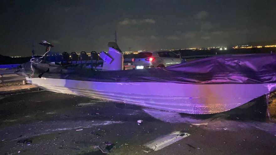 La Guardia Civil busca al conductor huido del accidente mortal en Cartagena