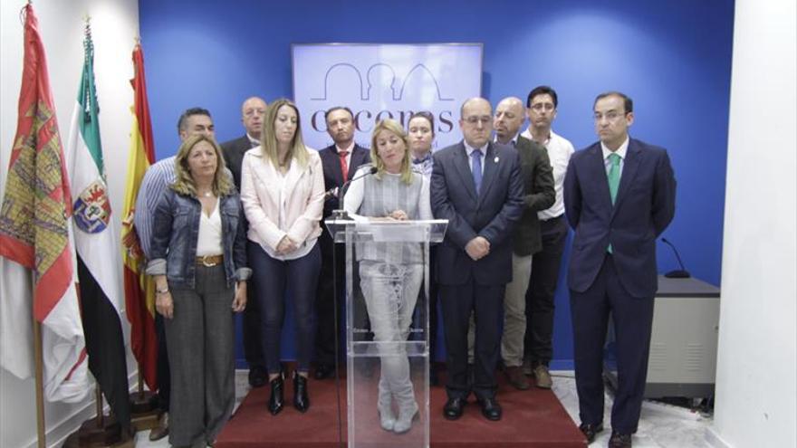 La oposición complica a la alcaldesa de Cáceres cumplir con el pago de sentencias